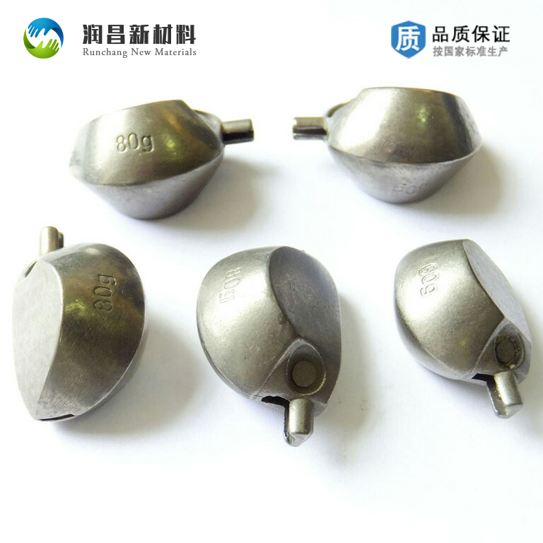 高比重钨合金形象地被称作3高（或3H）合金，即：高密度、高强度、高硬度合金，因此高比重钨合金的一个重要用途便是用于配重件制造。