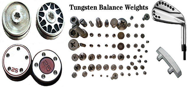 使用高尔夫球杆上的钨合金高尔夫螺钉所需的数量根据用户自身的使用习惯决定的，钨合金高尔夫螺钉起平衡配重的作用。
