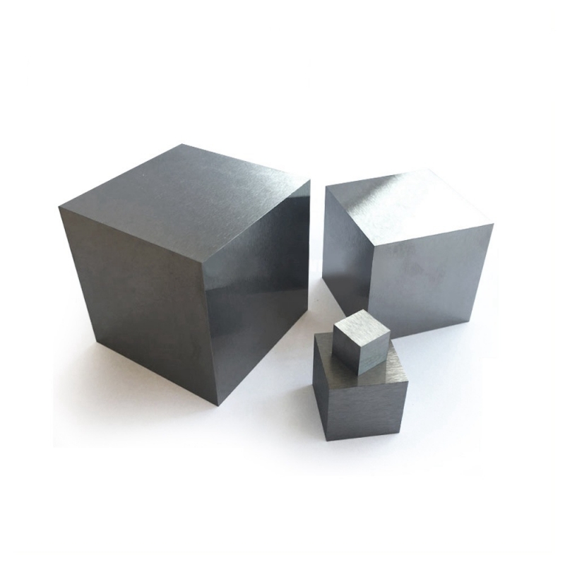 Various specifications WNiFe tungsten counterweight balance squares, high-density tungsten alloy cube